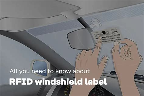 uhf rfid windshield sticker|how to avail rfid.